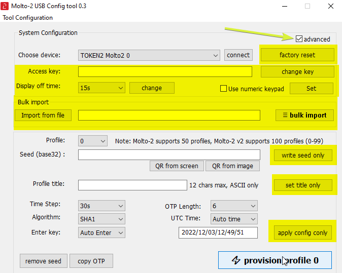 Molto-2 USB Config tool v0.4