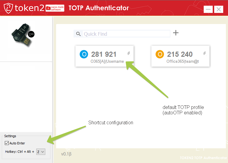 T2F2 TOTP Authenticator