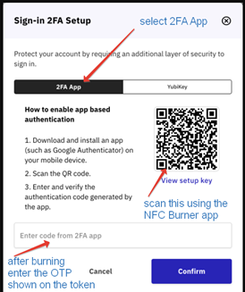 Using Token2 programmable TOTP tokens to enable 2FA on Kraken accounts