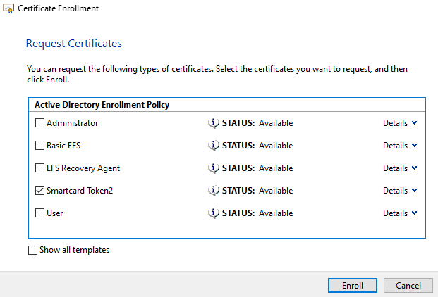 Windows OS Login with PIV-Enabled Token2 Key or Card